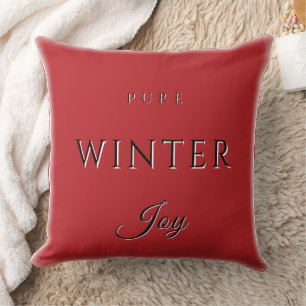 Pure Winter Joy Cushion