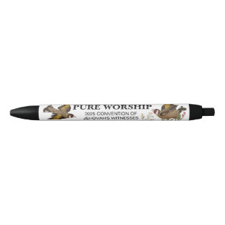 Pure Worship 2025 Convention JW Gifts Black Ink Pen