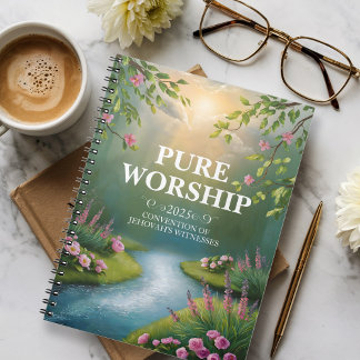 Pure Worship 2025 Convention JW Spiral Notebook