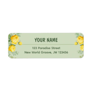 Pure Worship 2025 Special Convention   JW Name  Return Address Label