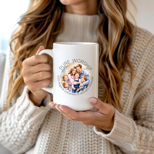 Pure Worship Happy Family 2025 Regional Convention Coffee Mug (Creator Uploaded)