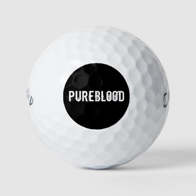 PUREBLOOD GOLF BALLS (Front)