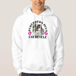 Purebreds Plus Cat Rescue Hoodie
