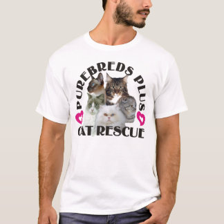 Purebreds Plus Cat Rescue T-Shirt