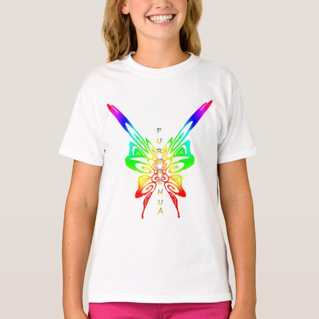 Purerehua (Butterfly) T-Shirt (Front)