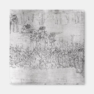 Purgatory, from 'The Divine Comedy' by Dante Magnet