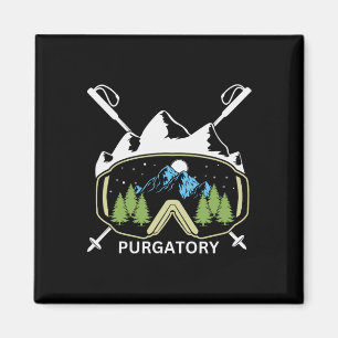 Purgatory Resort Colorado Skiing Ski Resort Souven Magnet