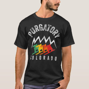 Purgatory Snowboard CO Rerto Snowboarding Colorado T-Shirt