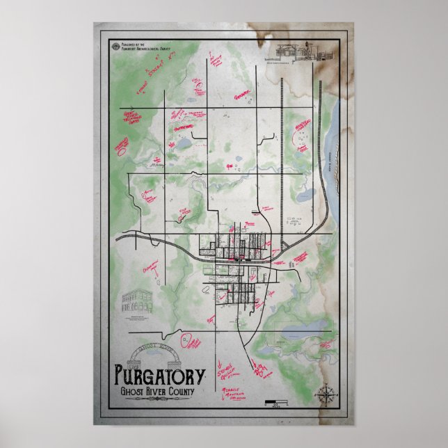 Purgatoy Map Poster (Front)