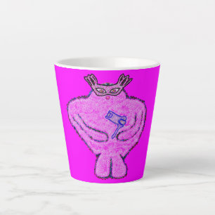 Purim פּוּרִים Grogger the Golem Esther Latte Mug