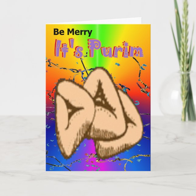 Purim Card 1 (Front)
