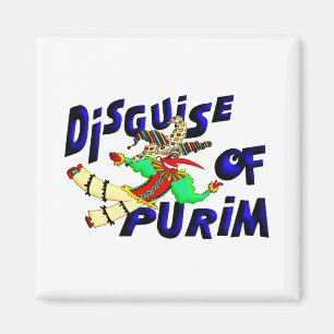 Purim Disguise Magnet