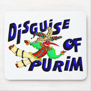 Purim Disguise Mouse Pad