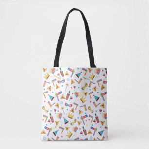 Purim Festival Kids Party Cute Clown Carnival Tote Bag
