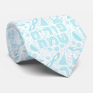 Purim Festive Jewish Holiday Neck Tie