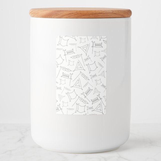 Purim Food Label (Front)