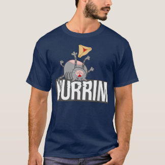 Purim for cat lovers  Purr  Purim costume  T-Shirt