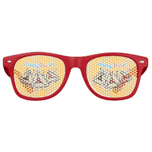 Purim hamantaschen pastry Sameach Oznei Haman Retro Sunglasses