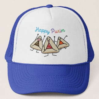 Purim hamantaschen pastry Sameach Oznei Haman Trucker Hat