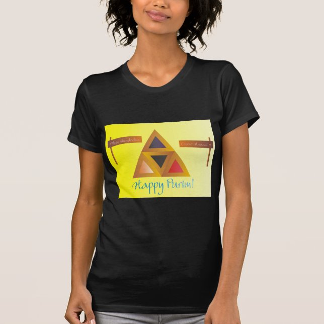 Purim Hamantaschen T-Shirt (Front)