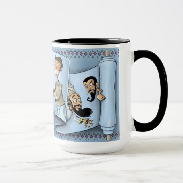 purim megillah mug (Right)