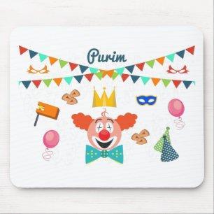 purim mouse pad