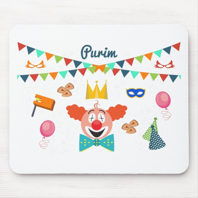 purim mouse pad (Front)