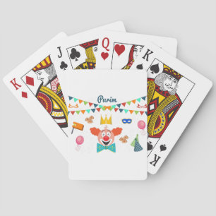 purim playing cards