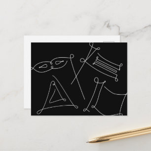 Purim Postcard