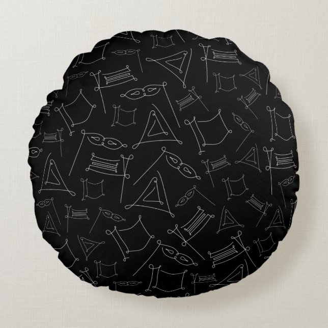 Purim Round Cushion (Front)