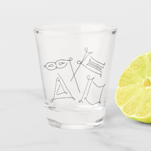 Purim Shot Glass