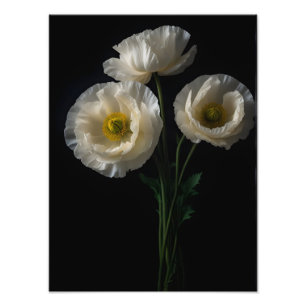 Purity in Moonlight Photo Print