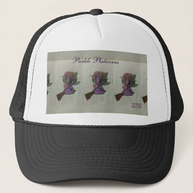 Purkle Platicorns Hat (Front)