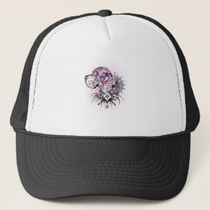 Purle Great DAne Trucker Hat
