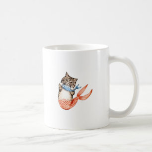 Purmaid Cat Mermaid Coffee Mug
