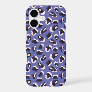 Purple Abstract Animal Print