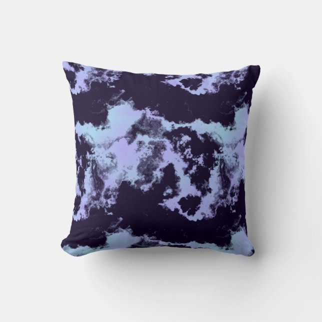 purple abstract   cushion (Front)