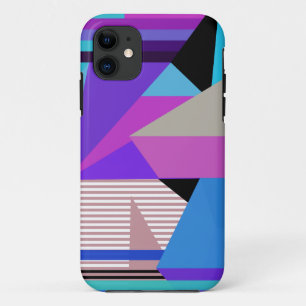 Purple Abstract Geometric Design iPhone 5 Case- 11 Case