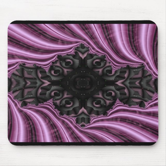 Purple abstract mouse pad (Front)