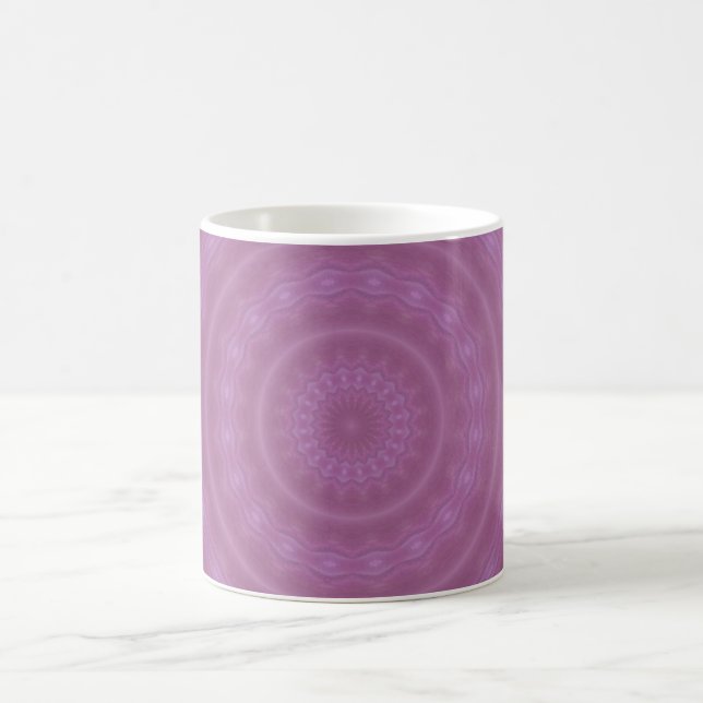 Purple Abstract Mug (Center)