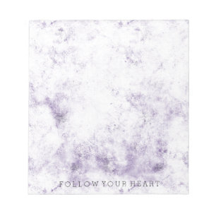 Purple Abstract Notepad