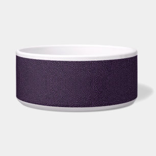 Purple Abstract Pet Bowl