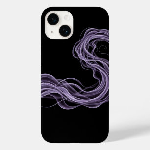 Purple Abstract Smoke - Ethereal Wall Art Case-Mate iPhone 14 Case