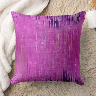 Purple abstract texture cushion