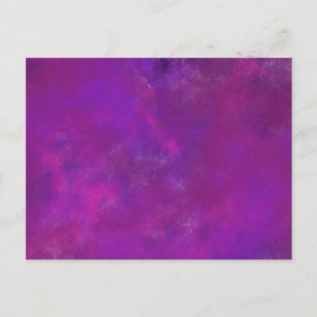 Purple Abstract Texture Postcard (Front)
