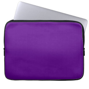 Purple Accent Colour Background Customisable Laptop Sleeve