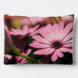 Purple African Daisy Accessory Pouch