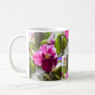 Purple African Violet Coffee Mug