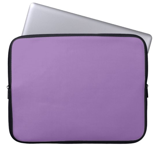 Purple African Violet Trend Colour Customised Laptop Sleeve