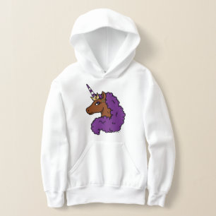 Purple Afro Unicorn